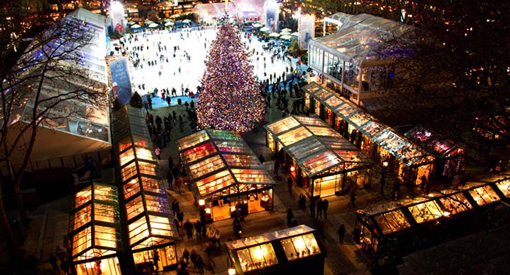 bryant park new york christmas shopping guide