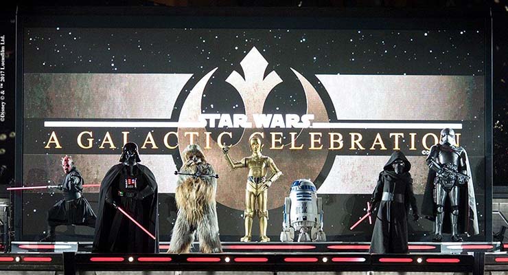 Disneyland Paris Star Wars galactic celebration