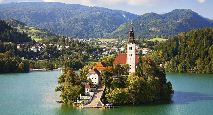 Slovenia lake