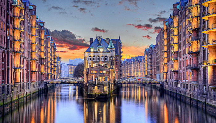 hamburg speicherstadt abend 1