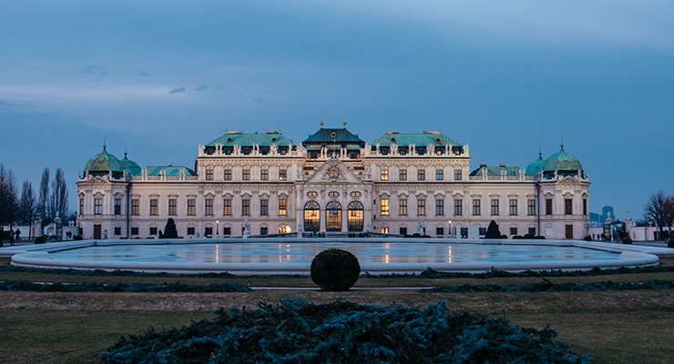 Belvedere Palace upper side